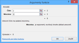 Funkcia na umocnenie